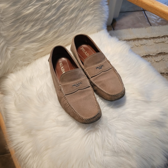 MENS AUTHENTIC LUXURY PRADA LOGO LOAFER - Picture 2 of 8